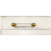 Прозора ручка-скоба модерн AG1-120-96 GOLD ACRYLIC золото 96 мм