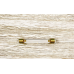 Прозора ручка-скоба модерн AG1-120-96 GOLD ACRYLIC золото 96 мм