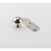 Ручка-кнопка на планці сучасна класика RT-OL-1289-071 Nickel Silver нейзильбер