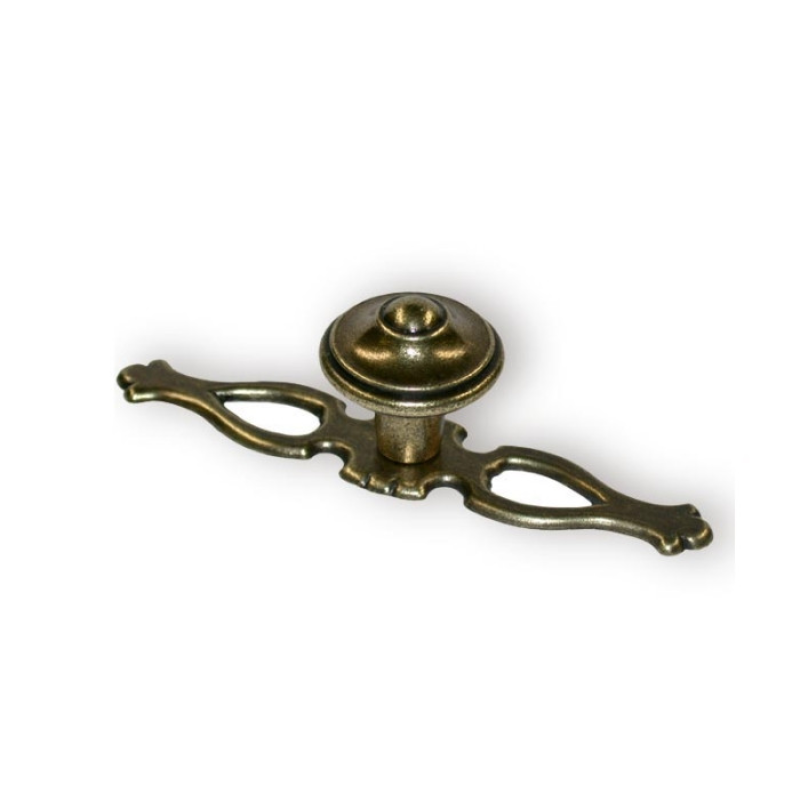 Ручка-кнопка на планці Traditional Collection SIR1702-108N10V2 антична бронза