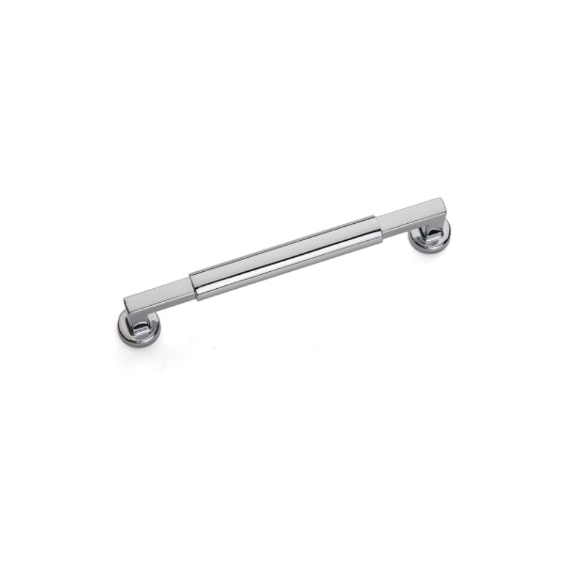 Ручка скоба меблева модерн RT-8257-128 CHROME глянсовий хром 128 мм